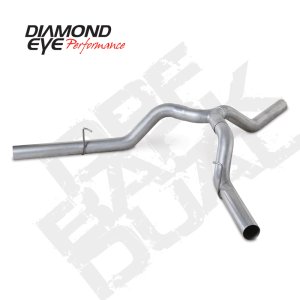 Dodge 2500 Performance Exhaust - Diamond Eye Performance - DPF Back Dual Aluminum - 2014